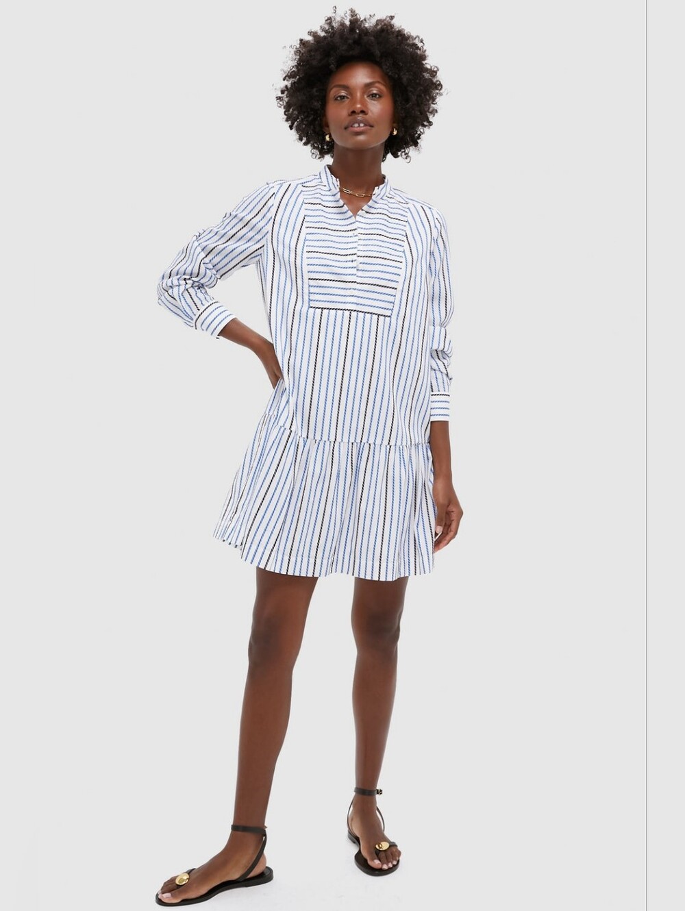 NWT Tuckernuck High Tide Jacquard Stripe Rory Dress Plus Size XXXL